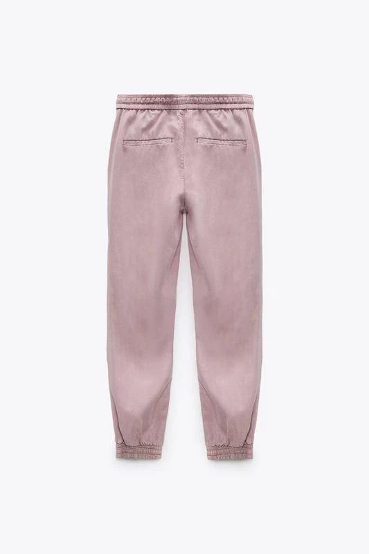 ZARA Pink Jogger Pants – Size XS - photo 4