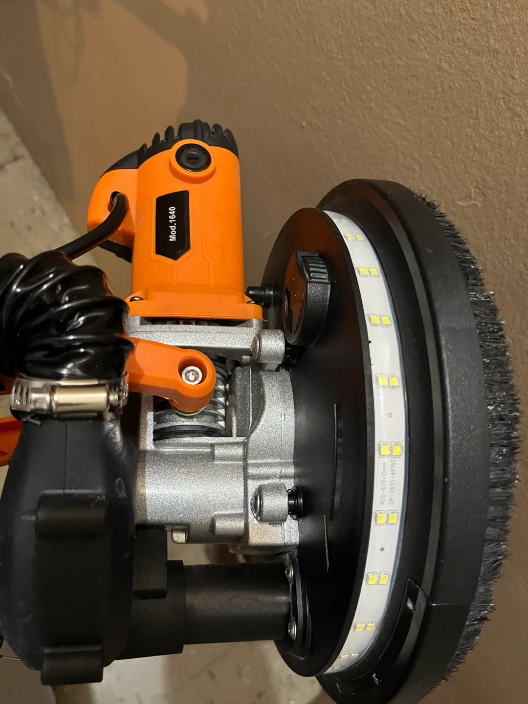 Power Wall Sander with Dust Collection Hose and Bag - photo 2