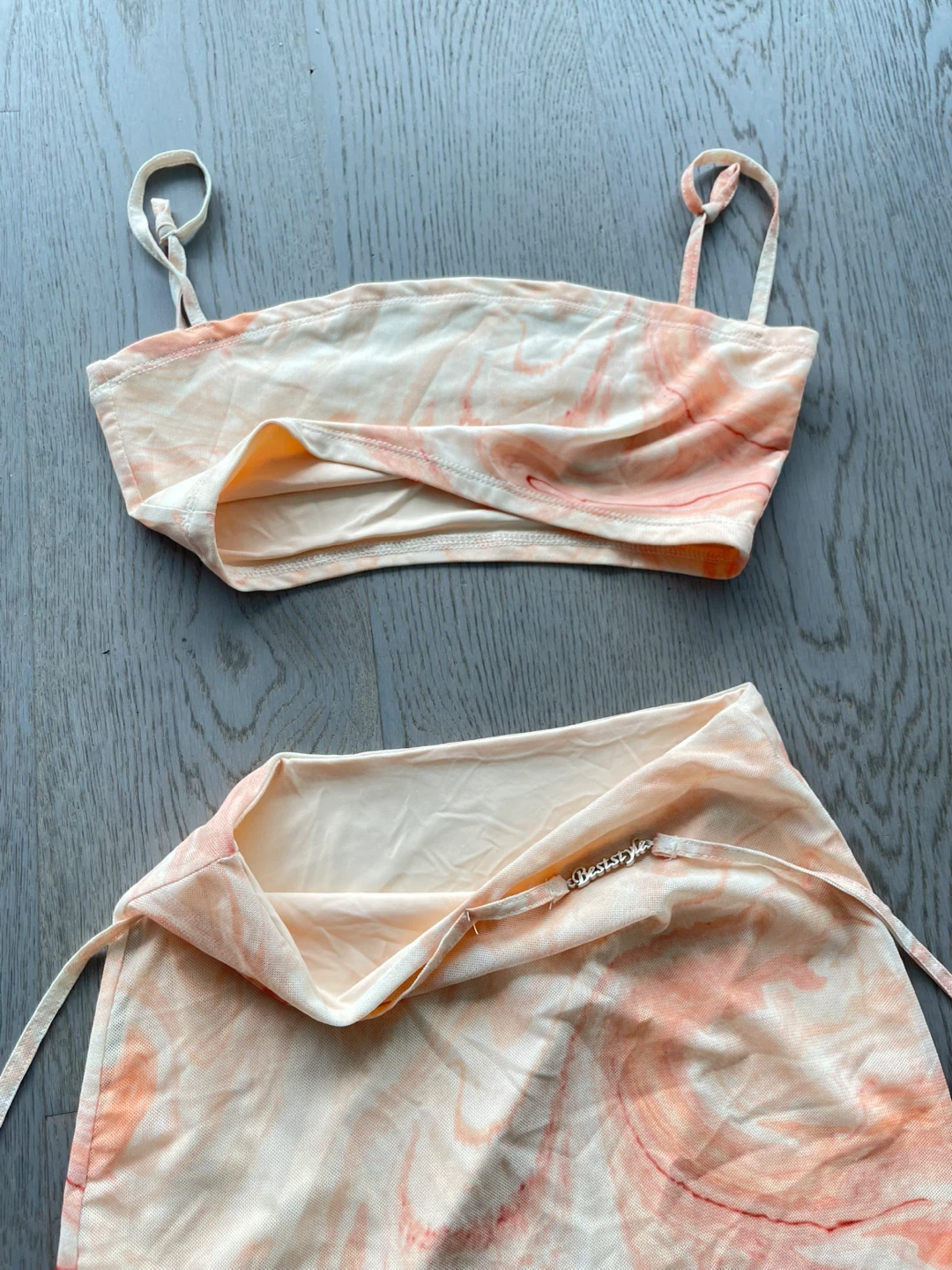 Two-Piece Crop Top and Maxi Skirt Set, size S - photo 2