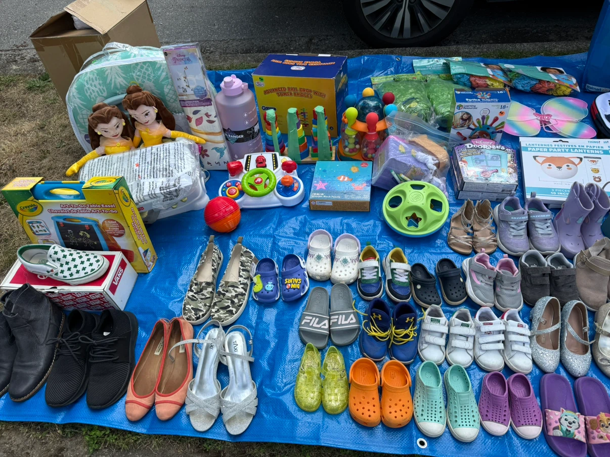 Yard Sale Assorted Children's Shoes and Toys - photo 2