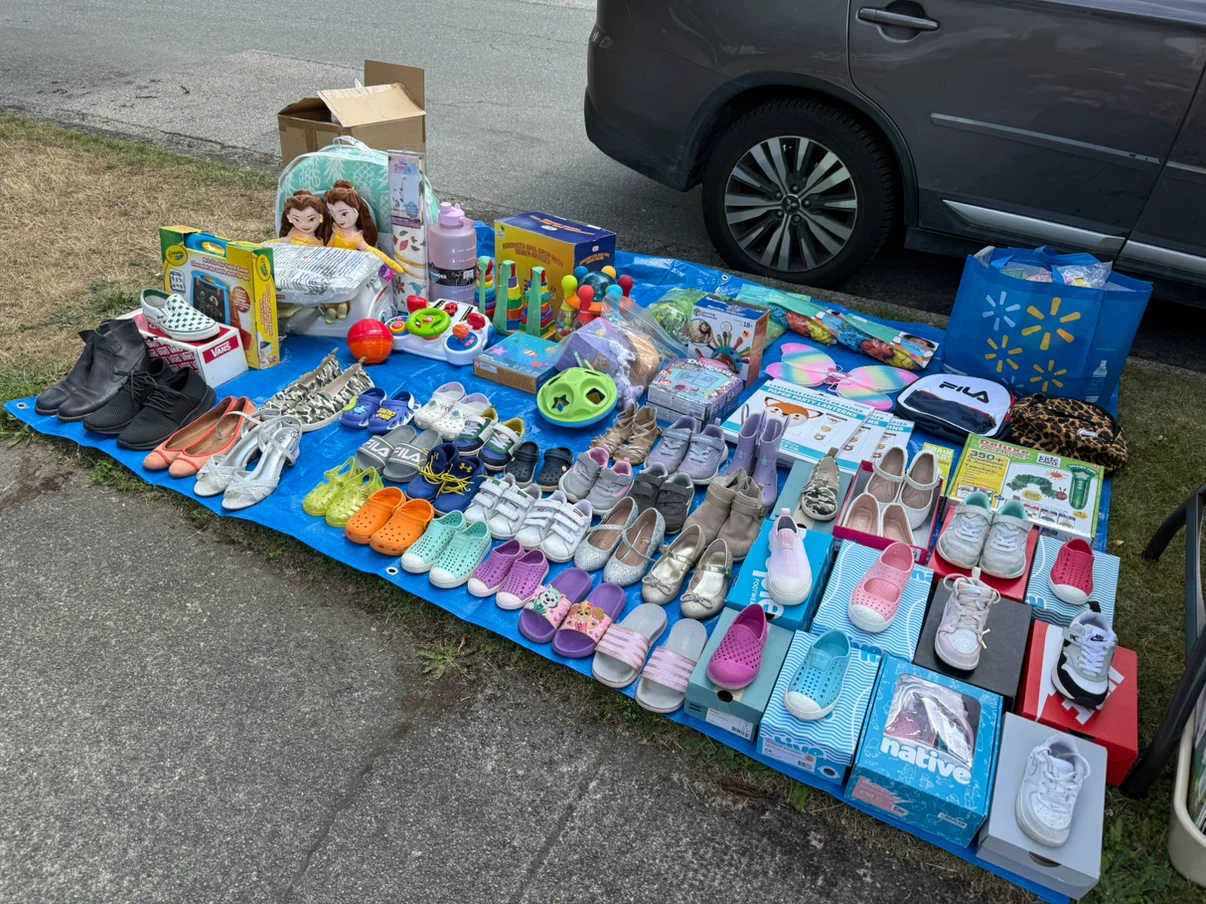 Yard Sale Assorted Children's Shoes and Toys - photo 3