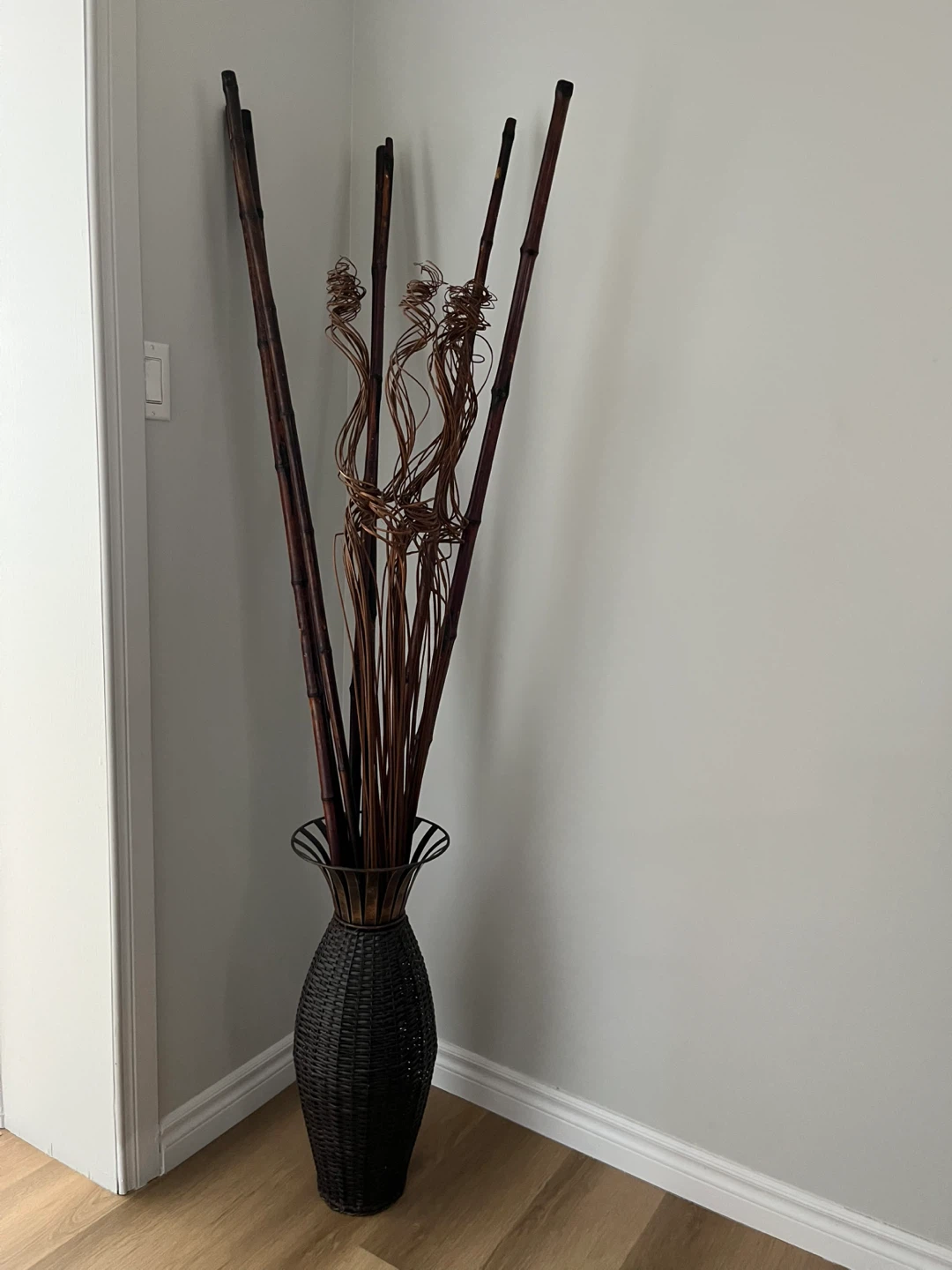 Decorative Floor Vase with Tall Branches - photo 2