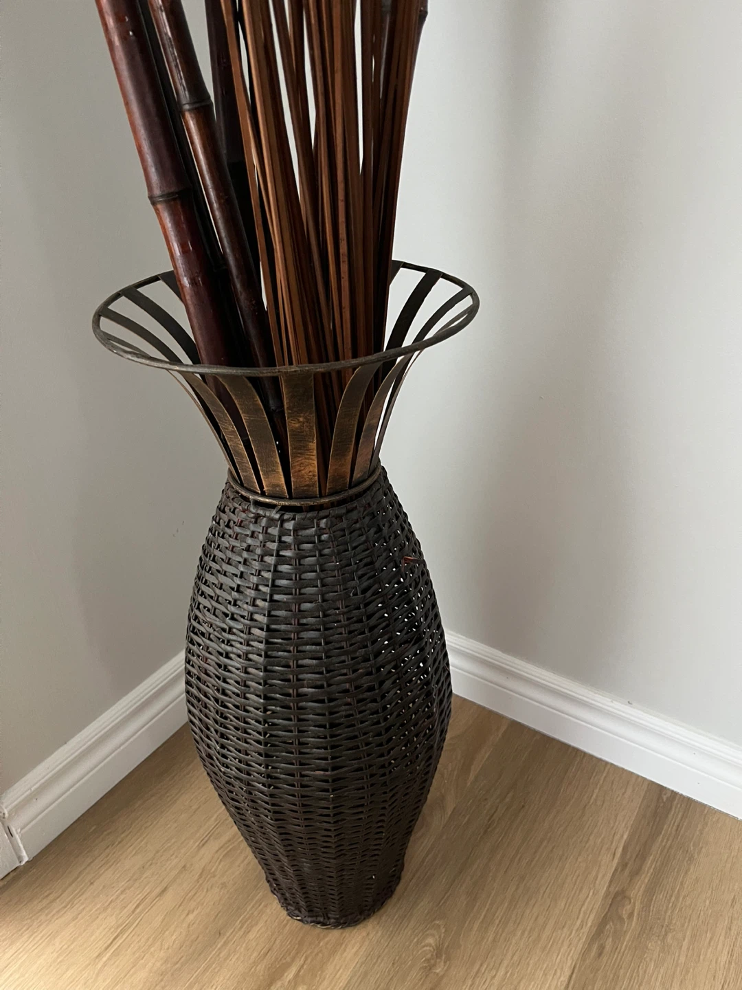 Decorative Floor Vase with Tall Branches - photo 3