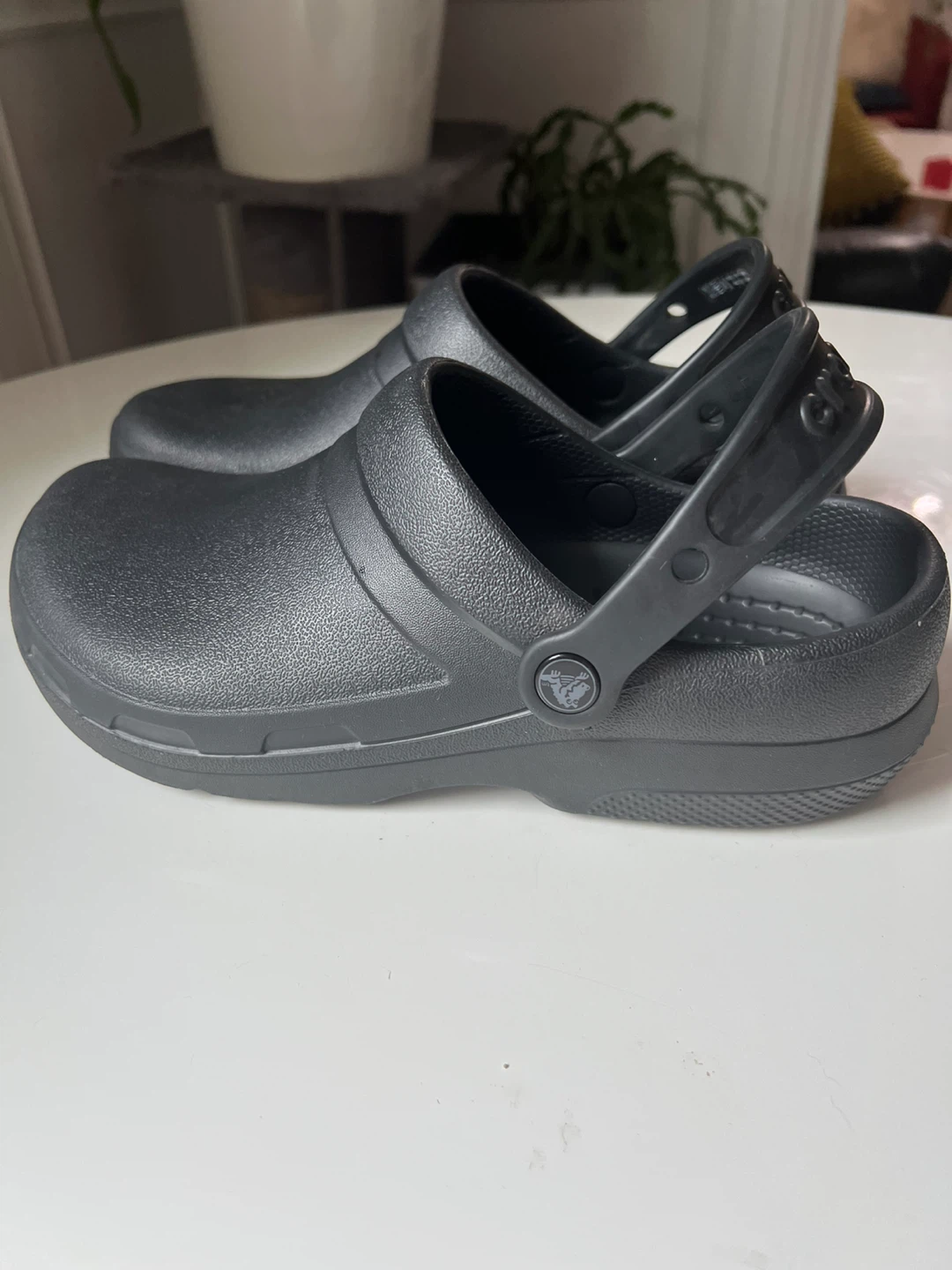 Black Crocs Work Clogs - photo 2