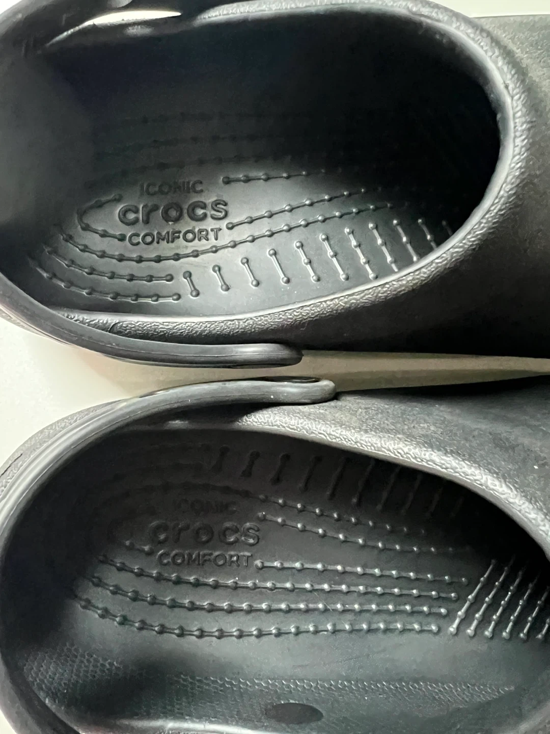 Black Crocs Work Clogs - photo 4