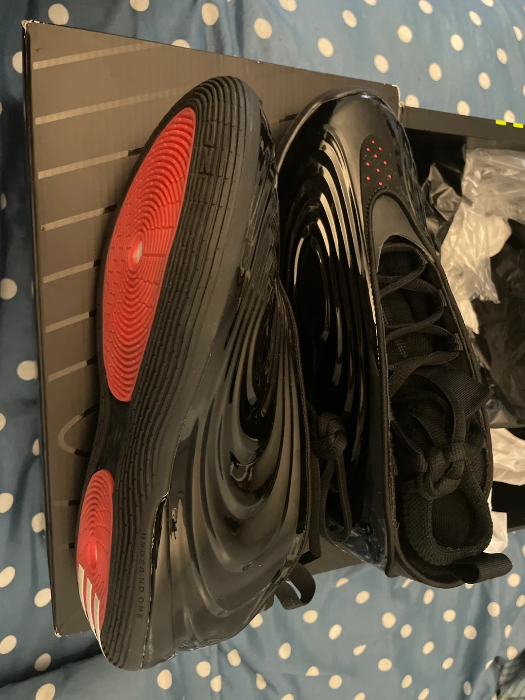 Adidas All-Black Sneakers-Size 8 - photo 4