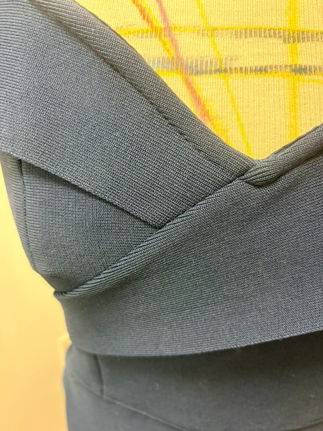 Navy Amy Bandage Midi Dress - photo 5