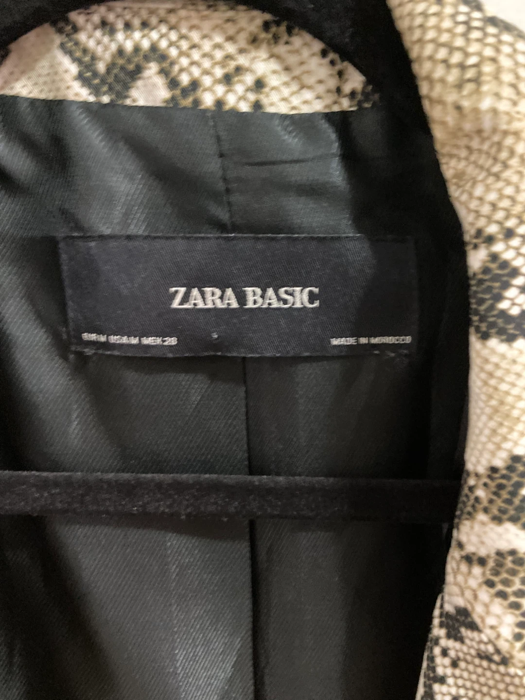 Zara Animal Print Blazer - photo 2