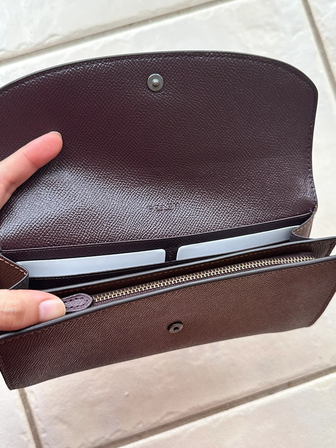 Coach Long Wallet with Studs - photo 2