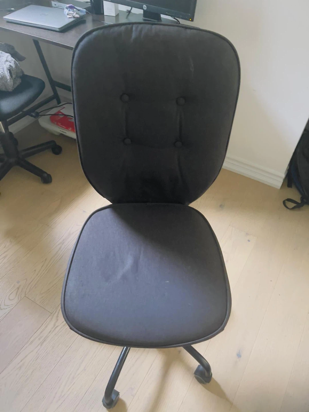 Black Mesh Back Office Chair - photo 2