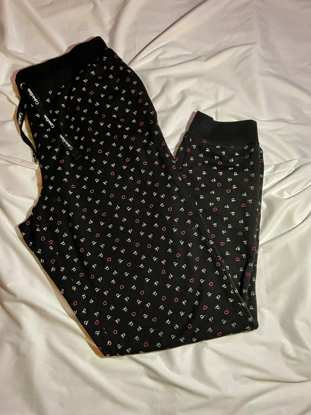 Calvin Klein Black Pyjama Set - Size Medium - photo 4