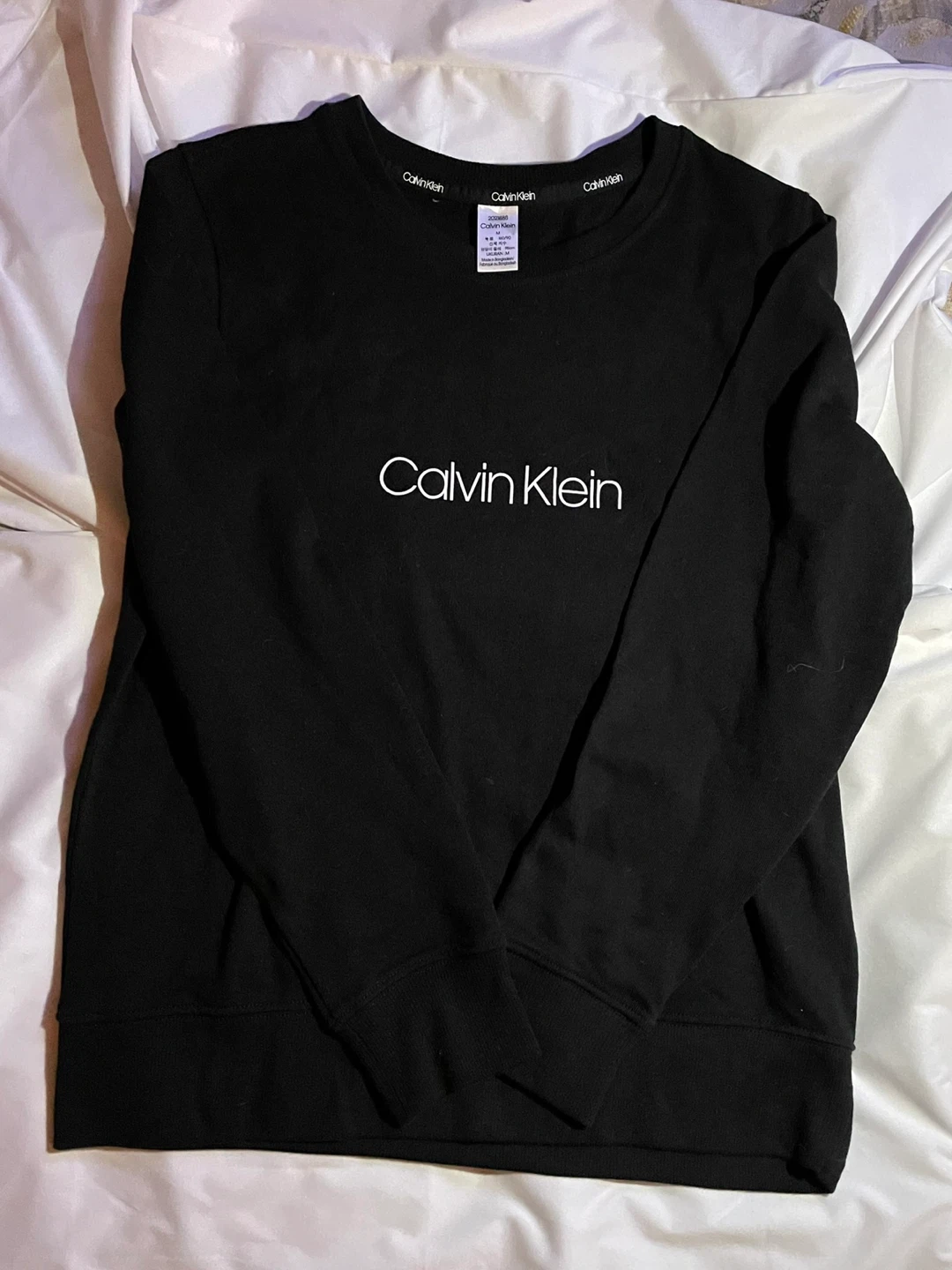 Calvin Klein Black Pyjama Set - Size Medium - photo 2