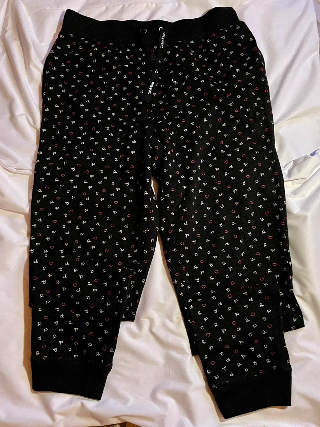 Calvin Klein Black Pyjama Set - Size Medium - photo 5