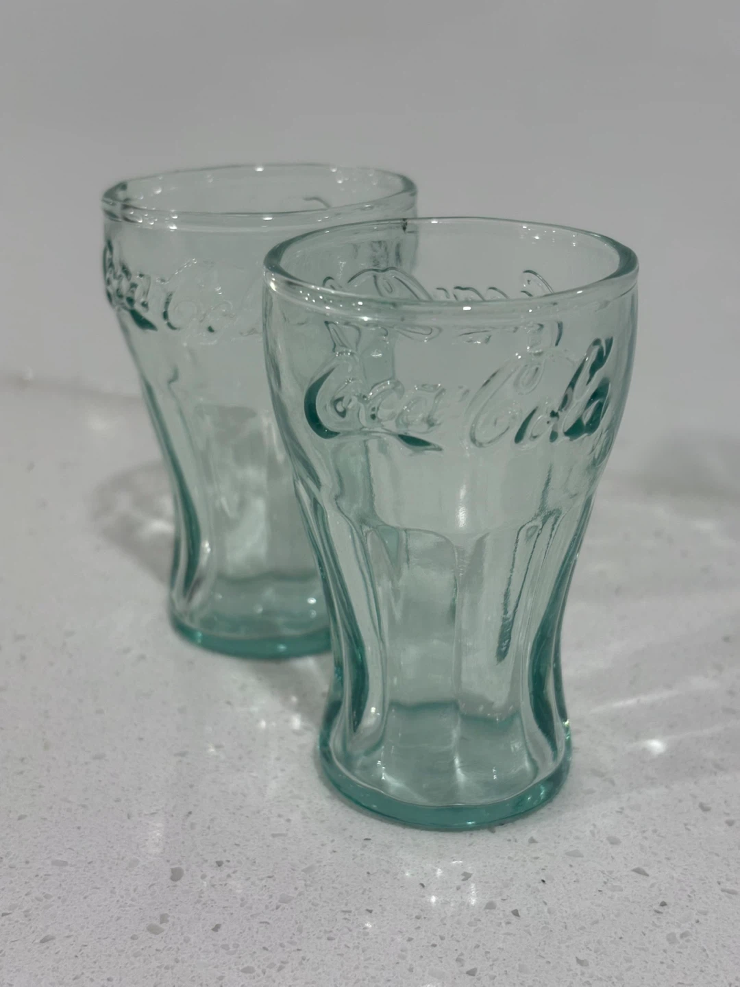 vintage Coca Cola shot glasses