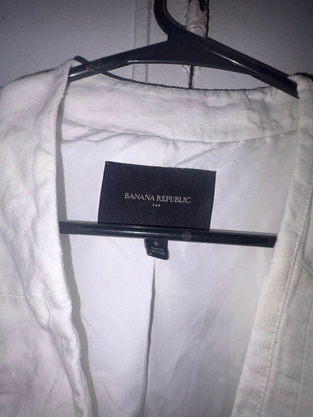 Banana Republic White Blazer