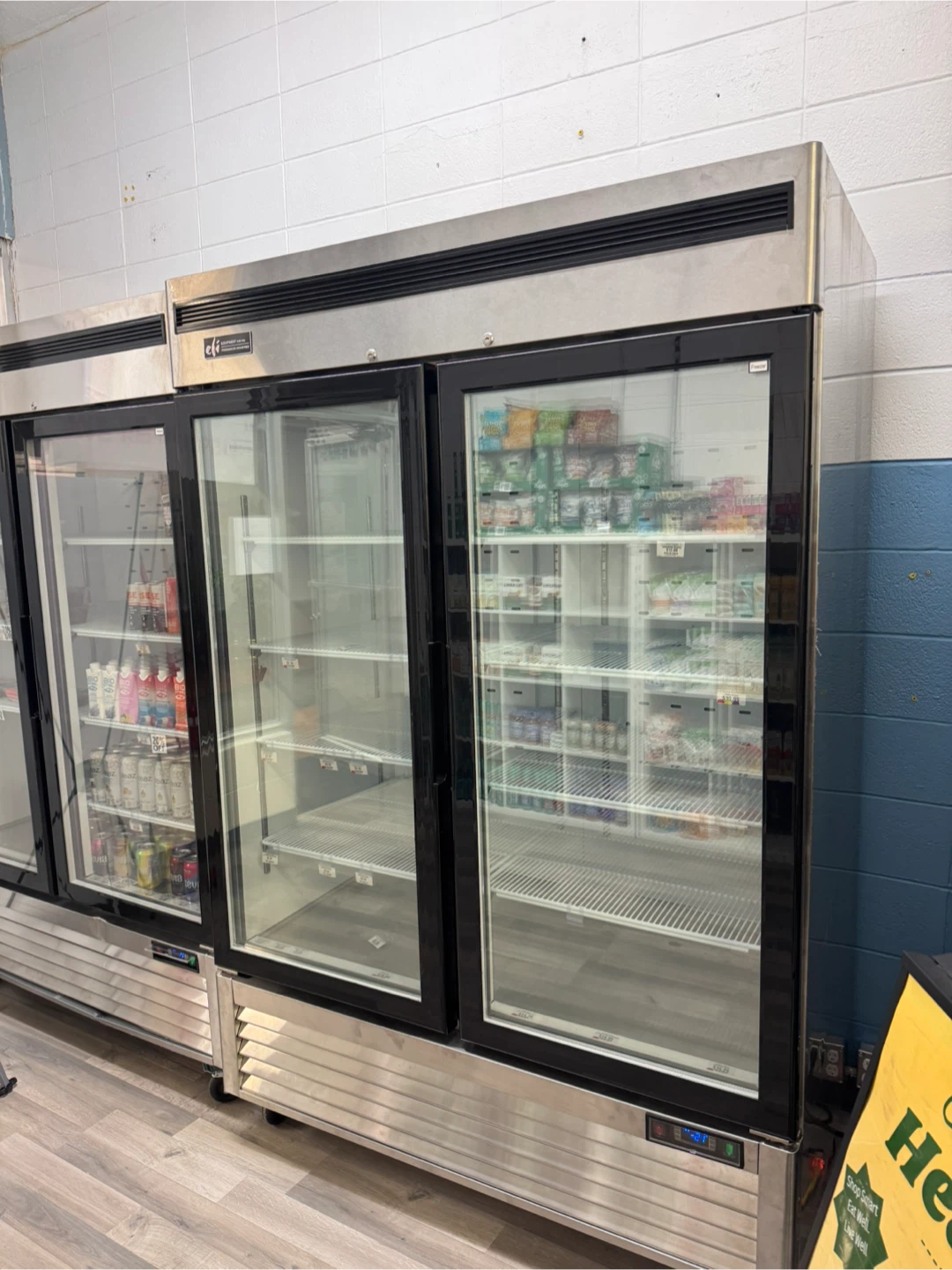 FOR SALE: 3 Dixell Commercial Glass Door Fridges/Freezers