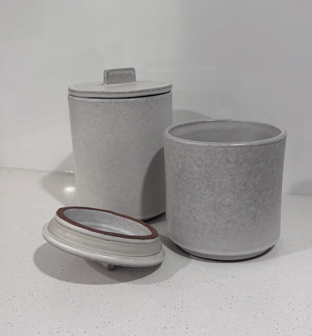 stoneware containers - photo 2