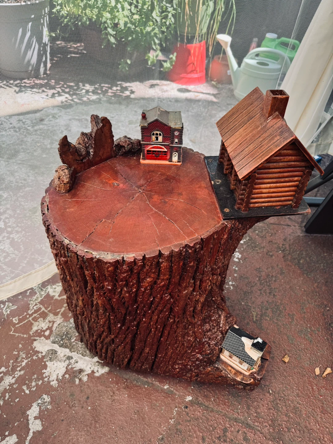Handmade Tree Trunk Coffee Table
