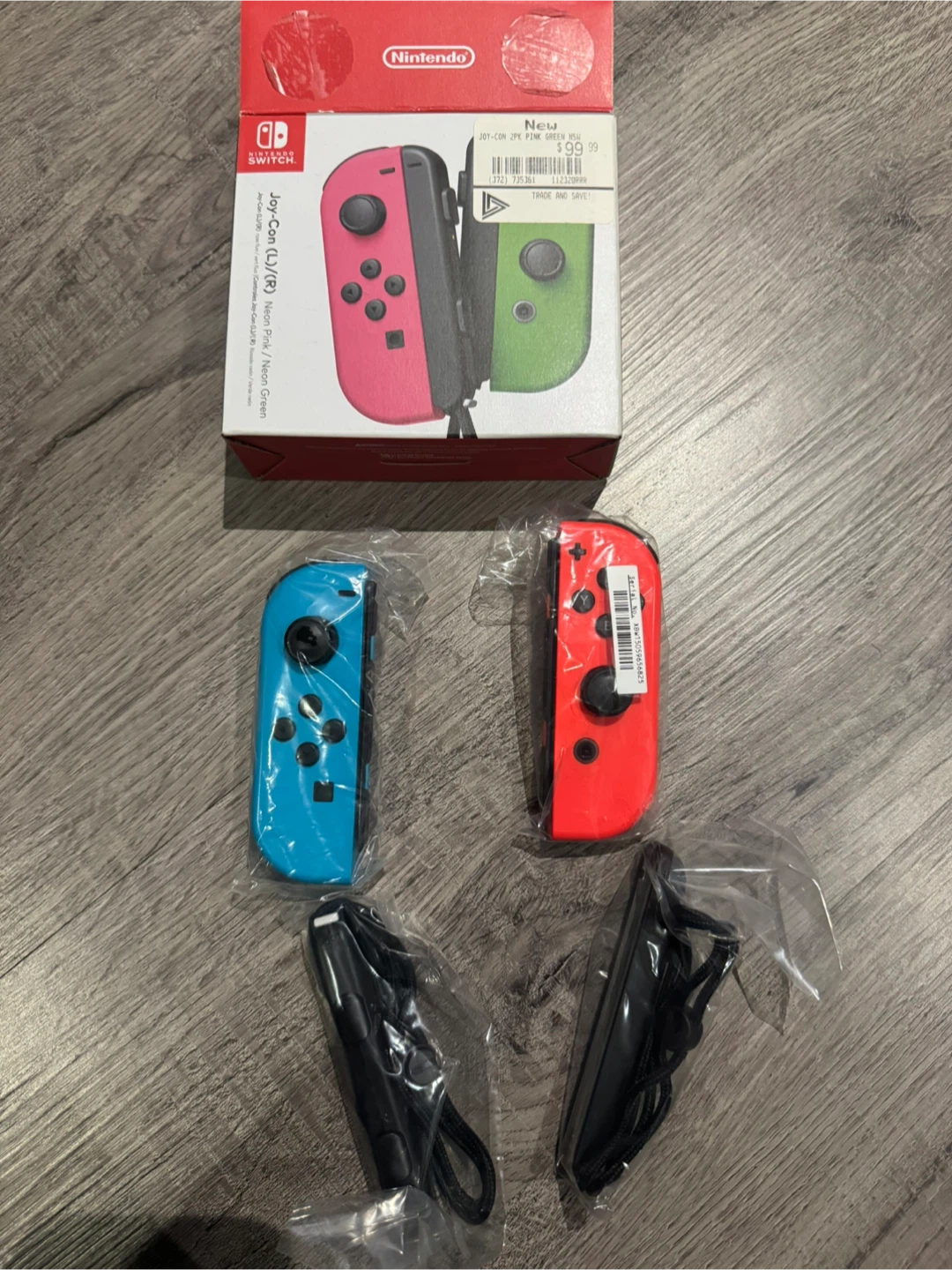 Nintendo Switch Joy-Con Controllers ( Blue & Red)