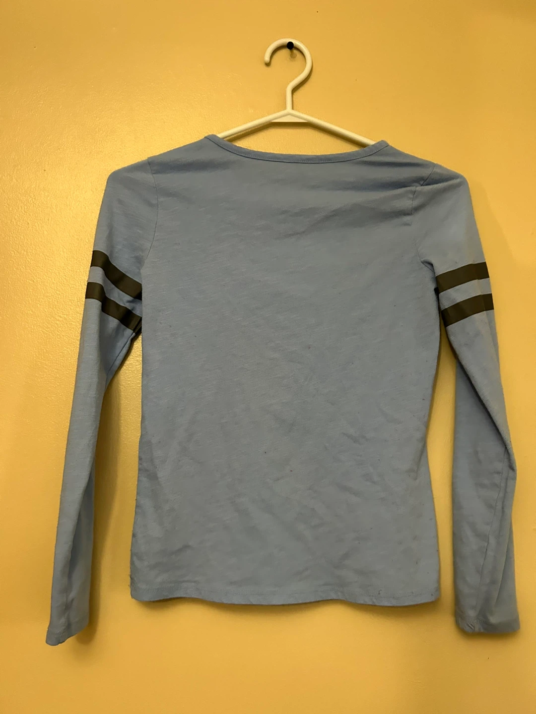 Light Blue Long Sleeve Shirt with Silver Stars - photo 2