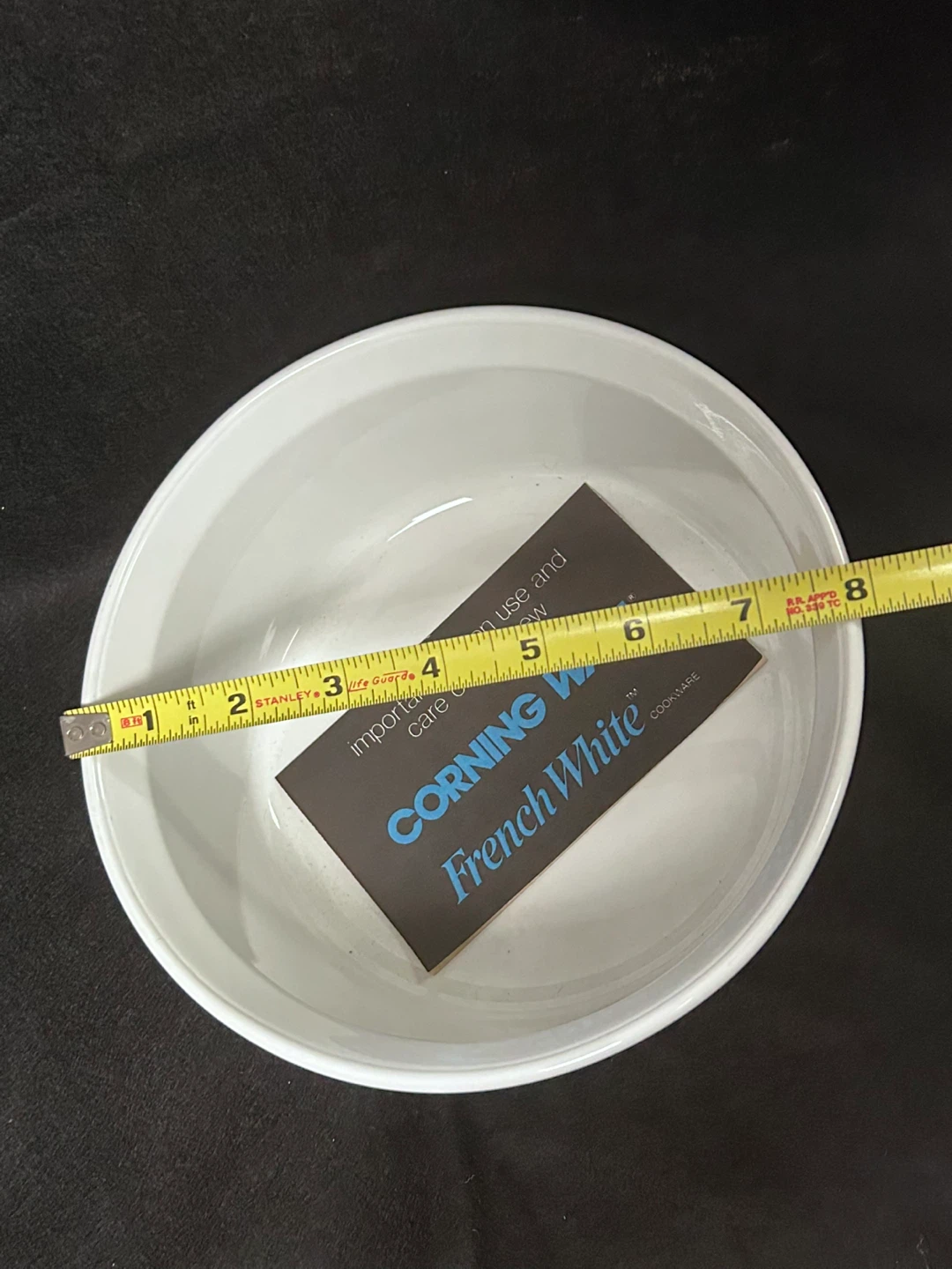 Corning Ware French White 1.5 Qt Round Baking Dish - photo 4