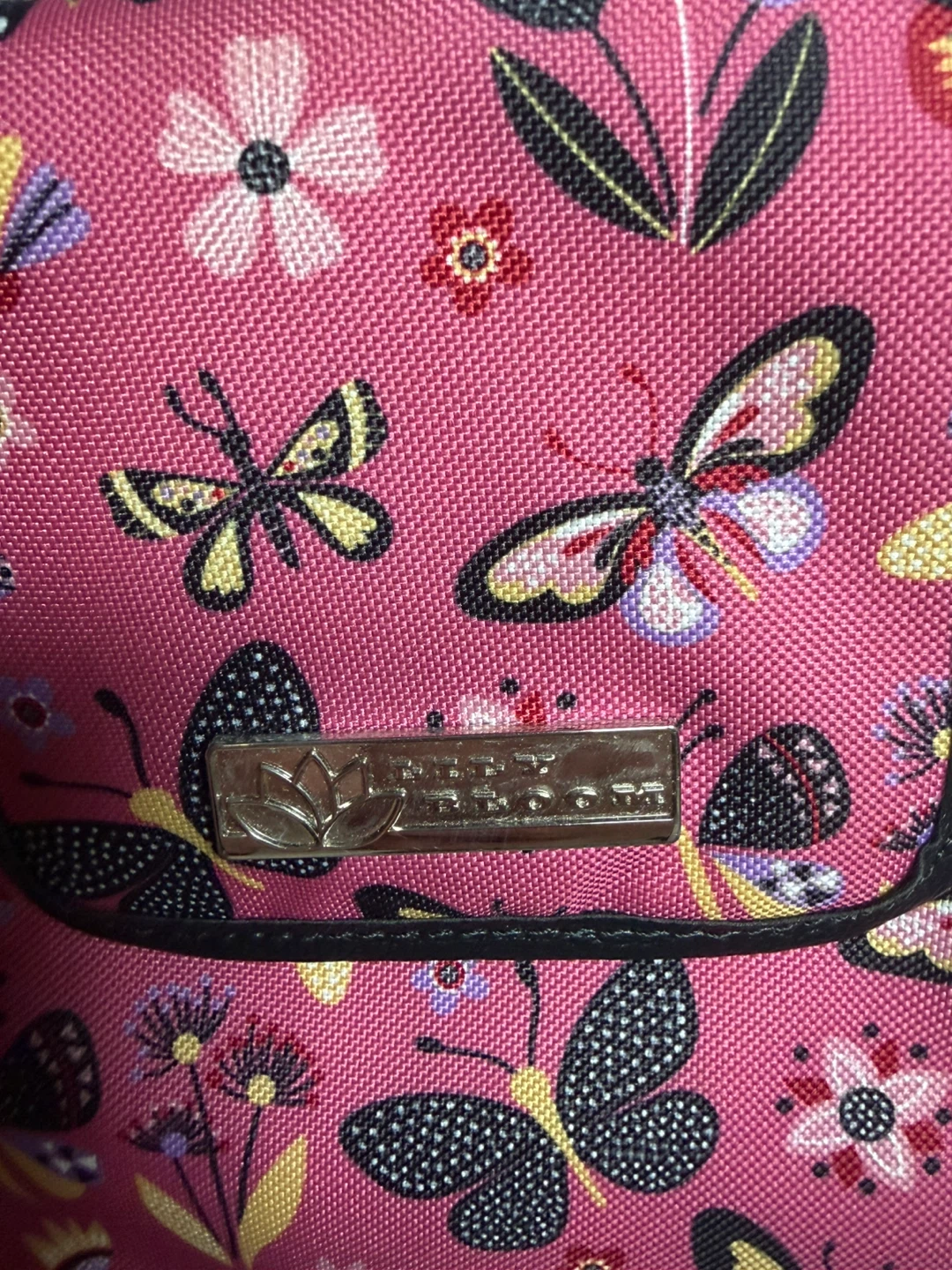 Lily Bloom Pink Butterfly Print Crossbody Bag - photo 2