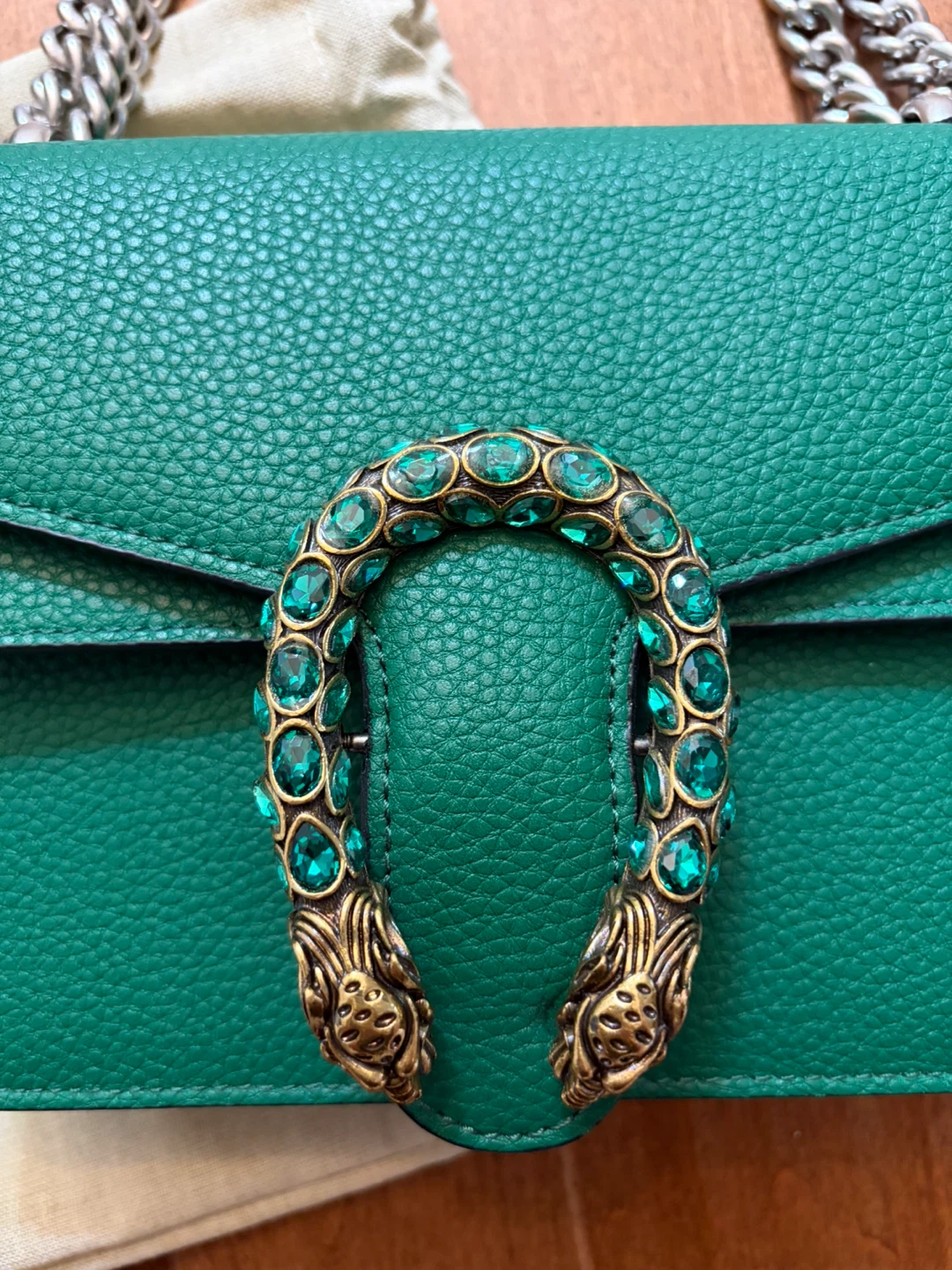 Green Gucci Dionysus Shoulder Bag - photo 2