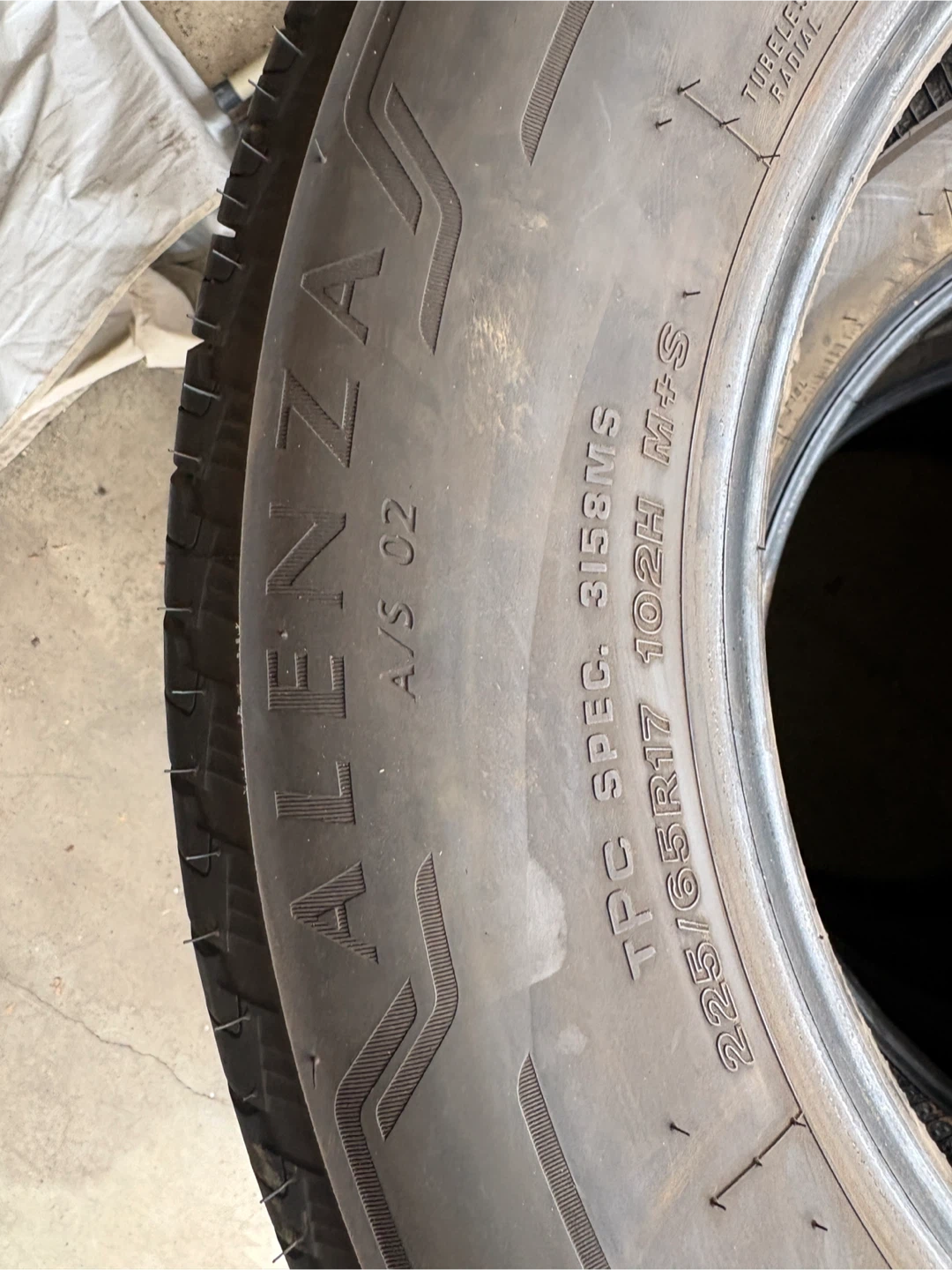Bridgestone Alenza All-Season Tires (Set of 4)