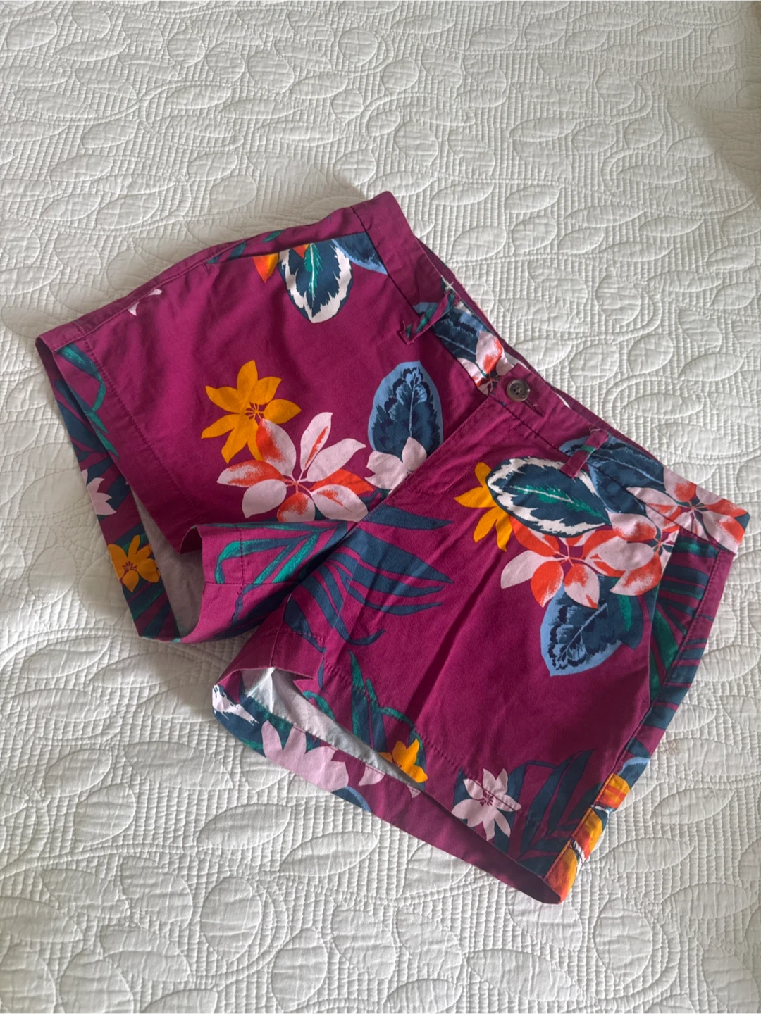 Old Navy Everyday Shorts Size 4 Floral