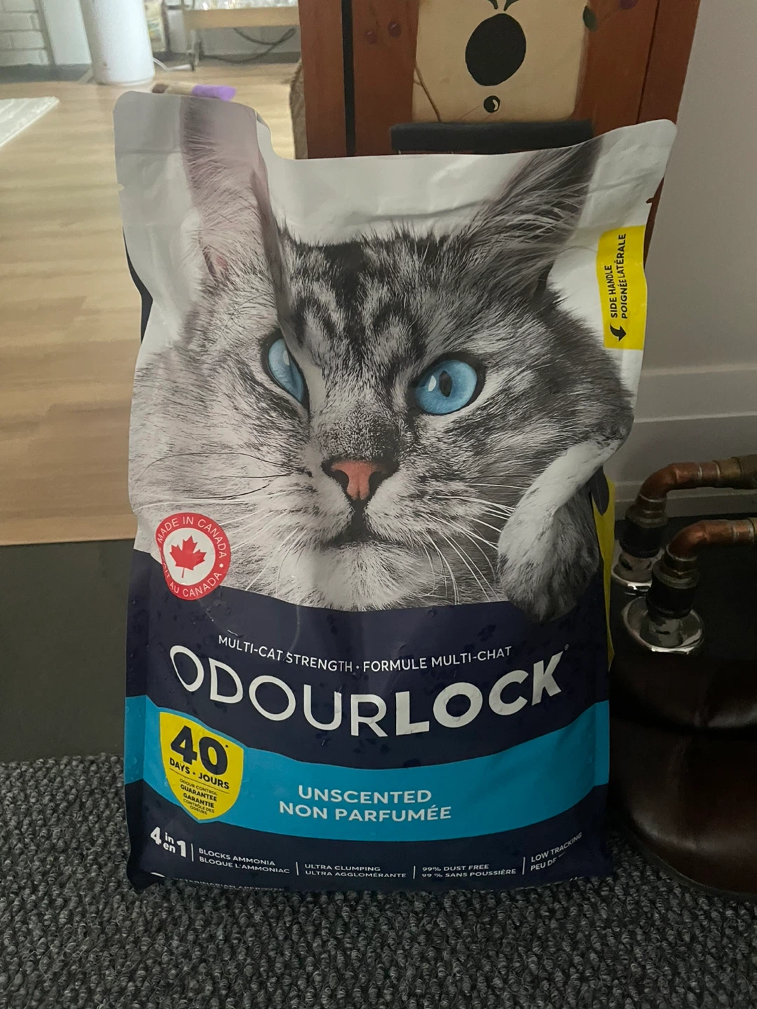 Sealed Odourlock Unscented Multi-Cat Cat Litter