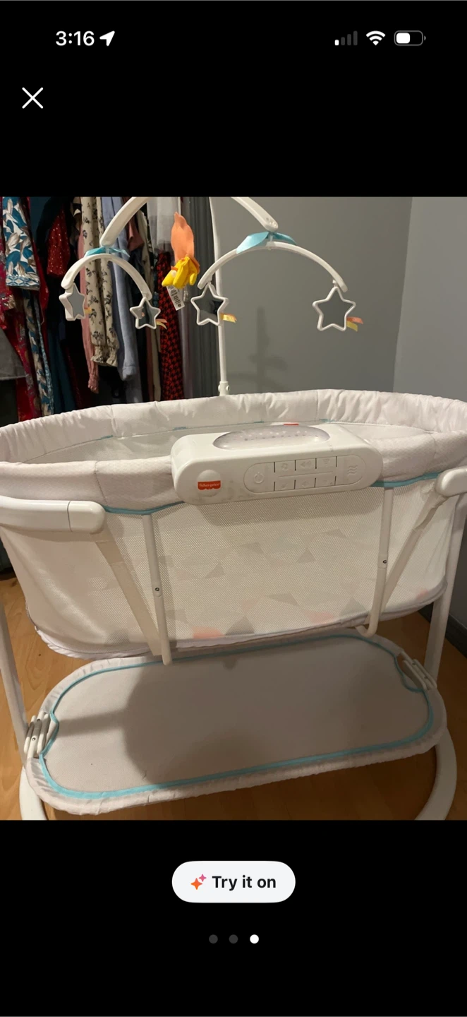 Fisher-Price Soothing Motions Bassinet - photo 3