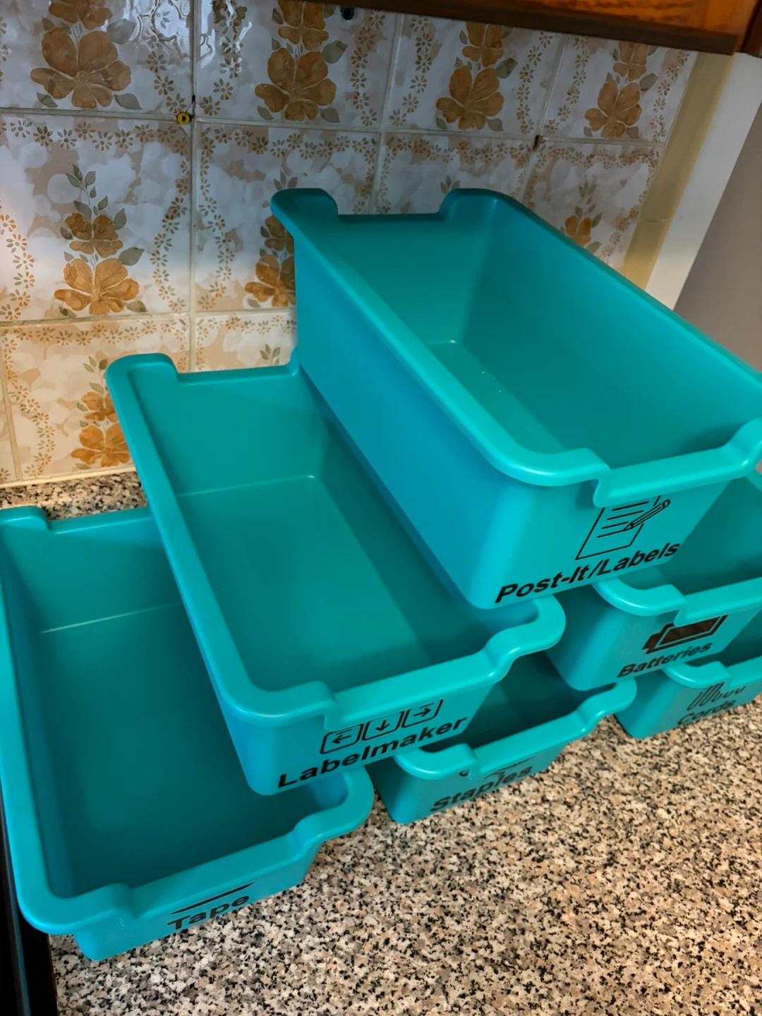 CREATIVITY Rectangular Storage Bins - (Set of 6) - photo 5
