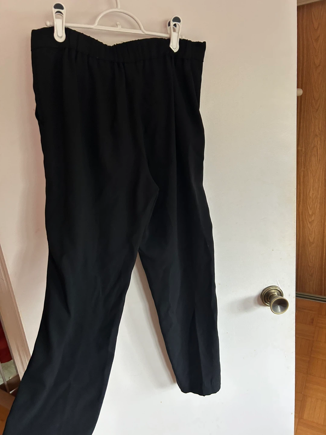 Babaton Black Stretch Trousers Size 6 - photo 3