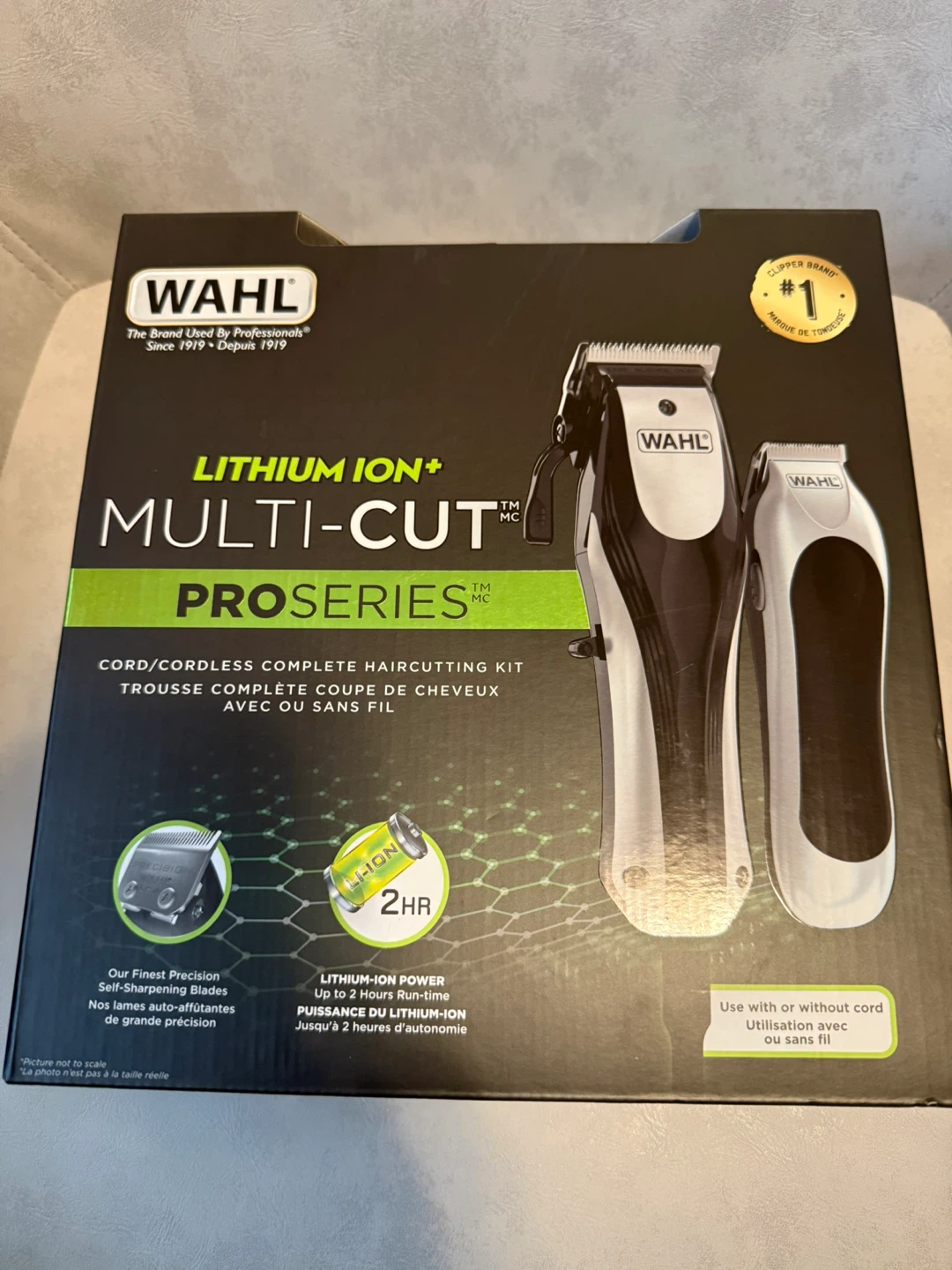 Wahl Lithium Ion+ Multi-Cut Pro Series Cordless Haircutting Kit