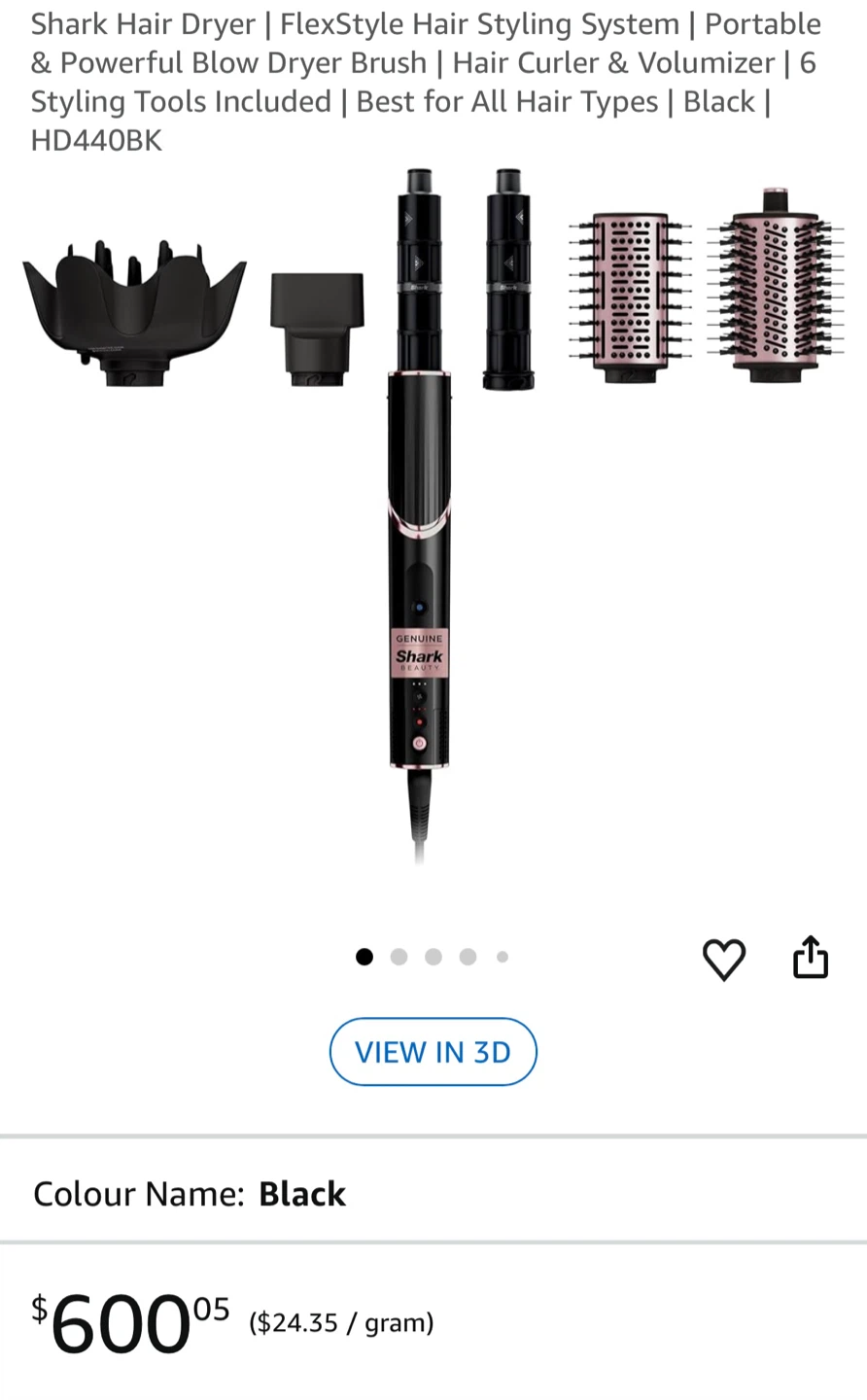 Shark FlexStyle Hair Styling System HD440BK - photo 2