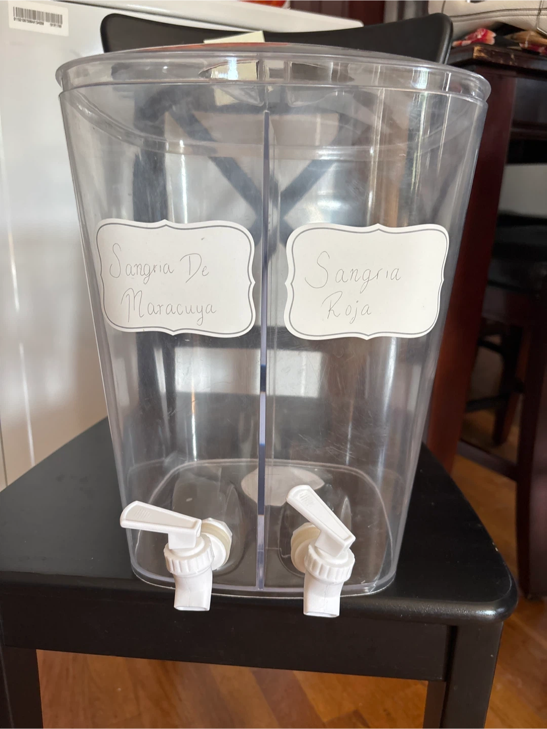 Clear Plastic Drink Dispenser
