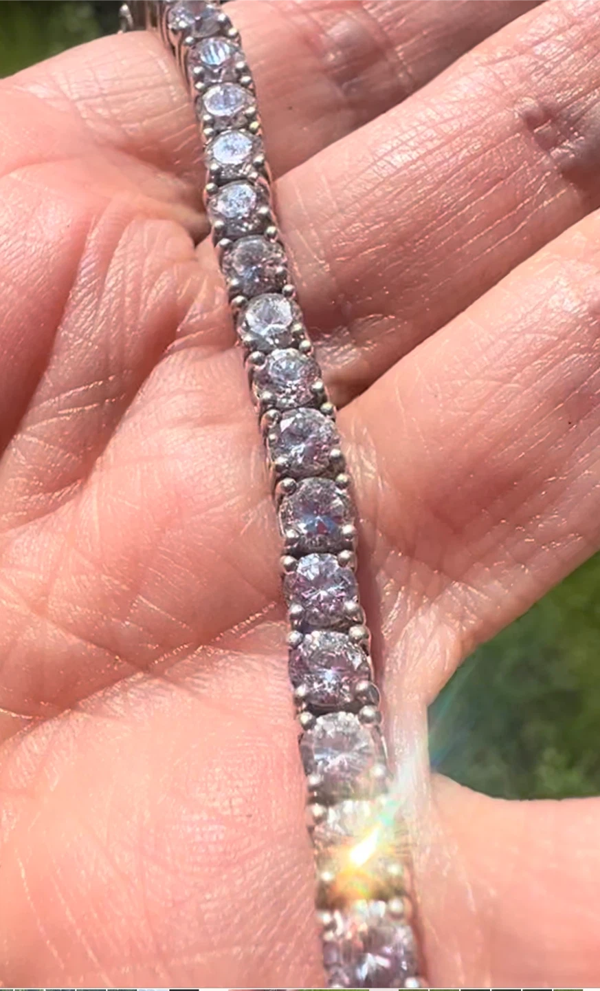 925 silver Bracelet with zirconia