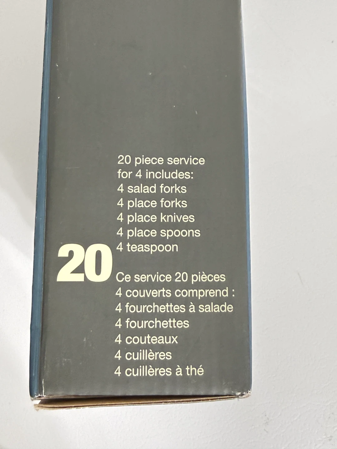Oneida 20 Piece Stainless Steel Flatware Set Service for 4 - photo 2