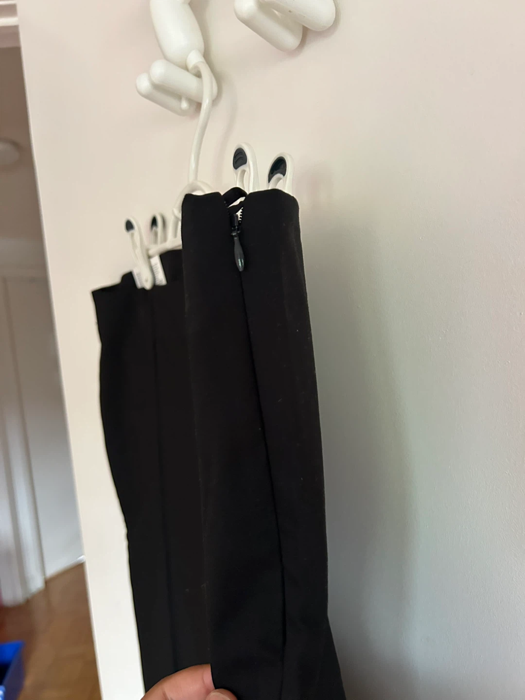 H&M Black Kick Flare High Waist Pants Size 16 - photo 5