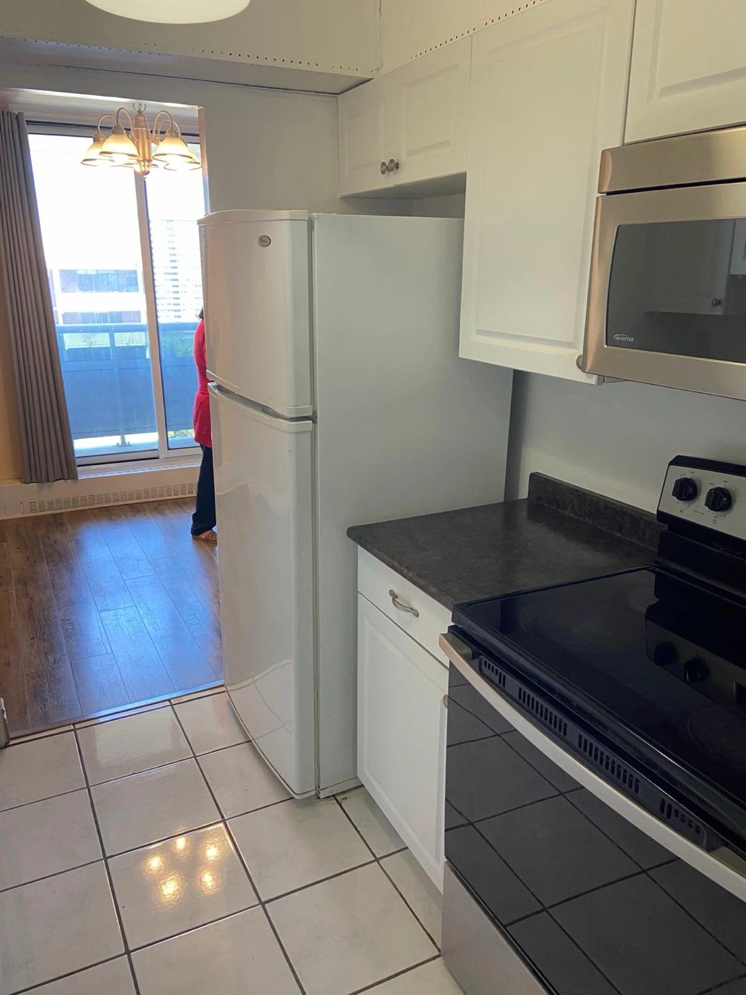 2 beds 1 bath apartment for Rent-Newly painted