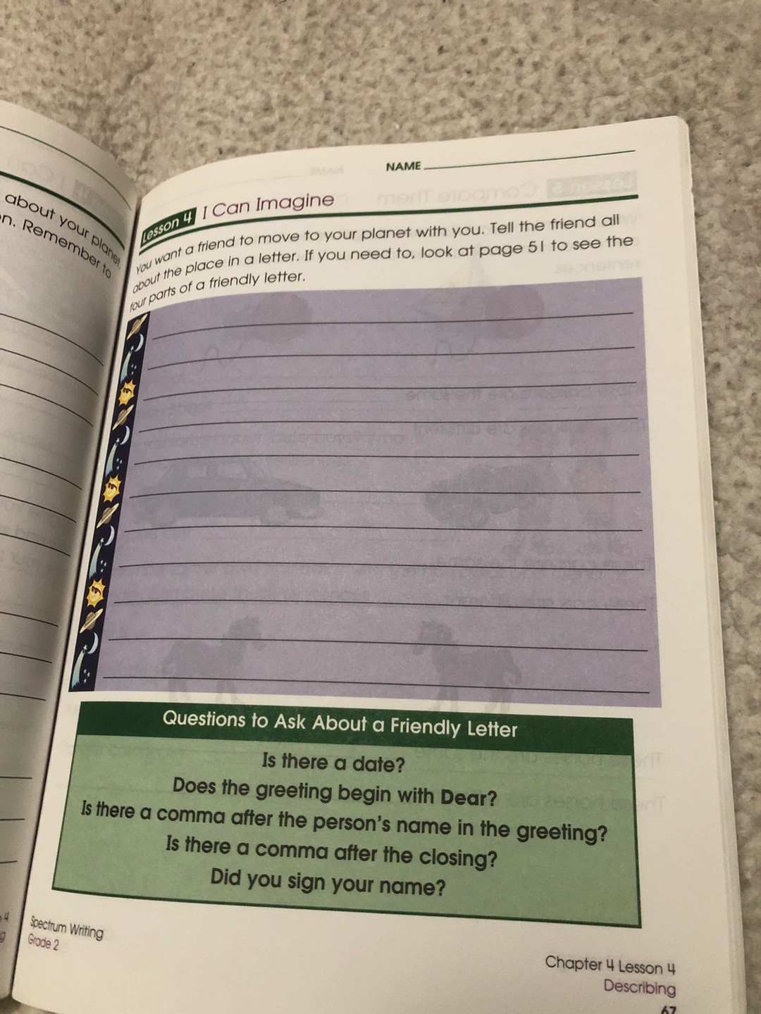 Spectrum Writing Grade 2 Workbook - photo 3