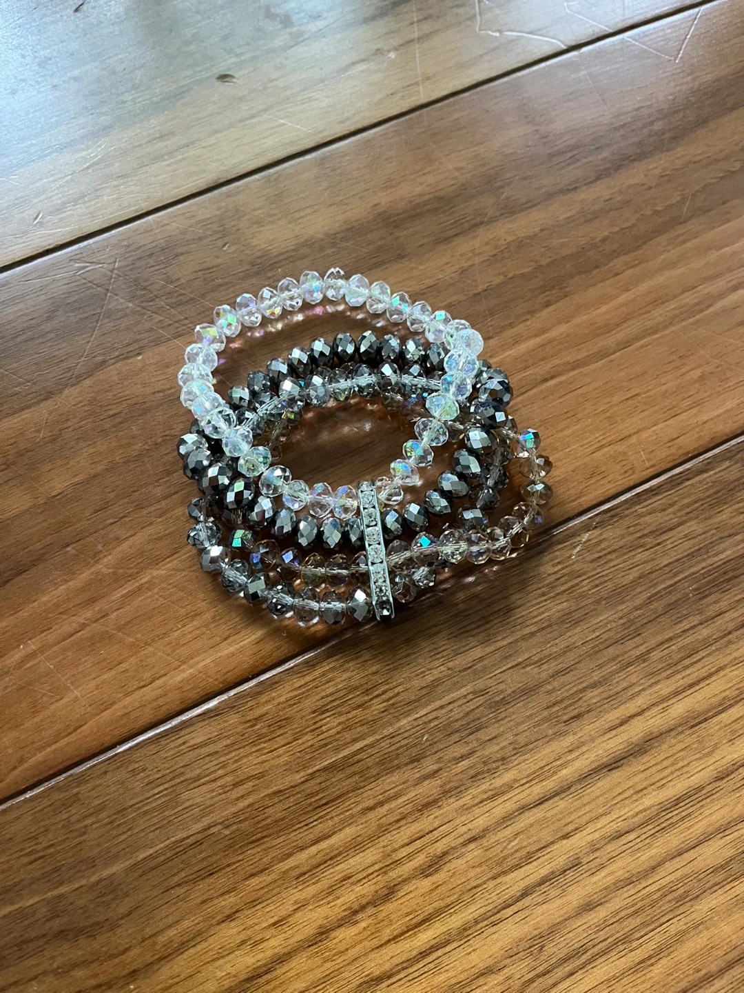 Beaded Crystal Stretch Bracelets - photo 2