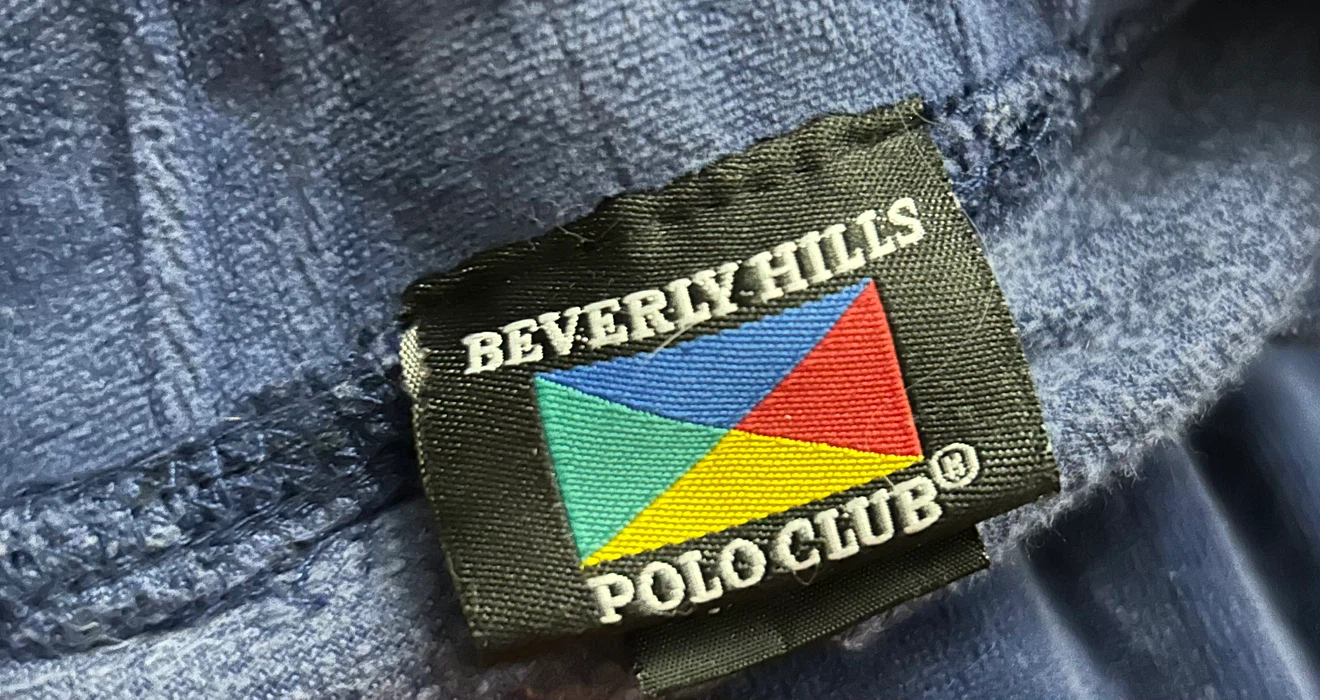 Blue Beverly Hills Polo Club Velour Pants Kids Size 10/12 - photo 3