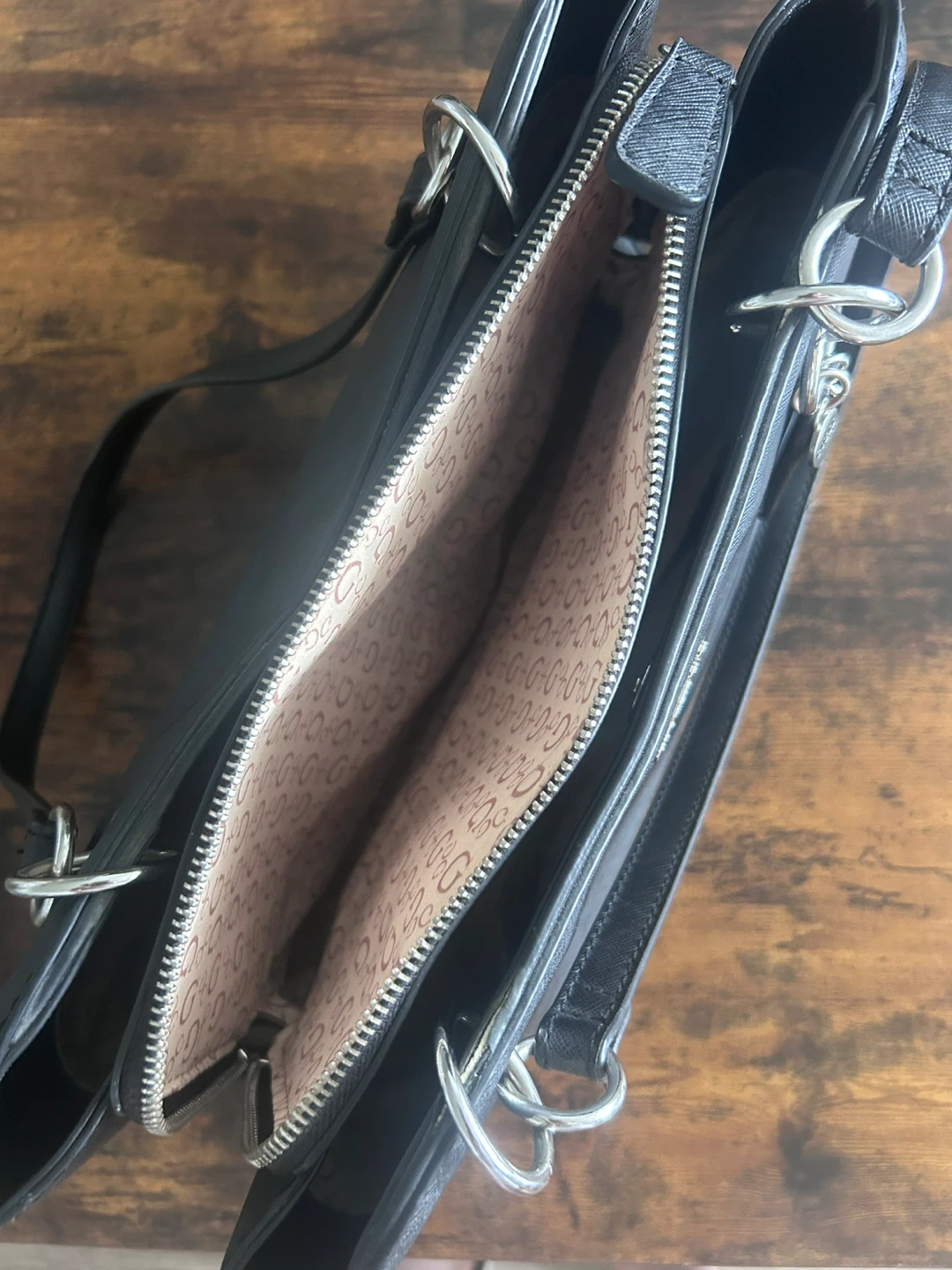 Black Guess Tote Bag - photo 2