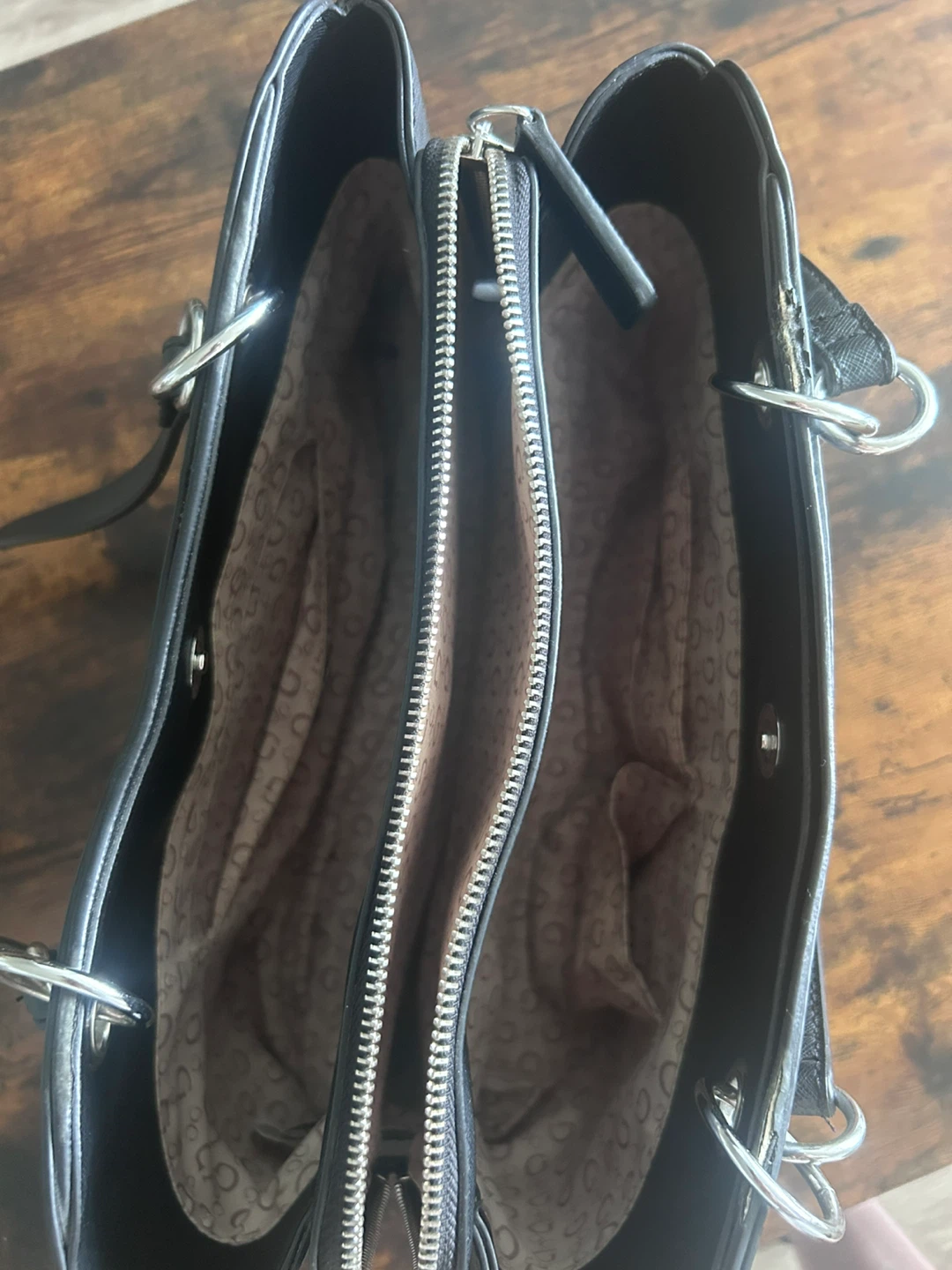 Black Guess Tote Bag - photo 4