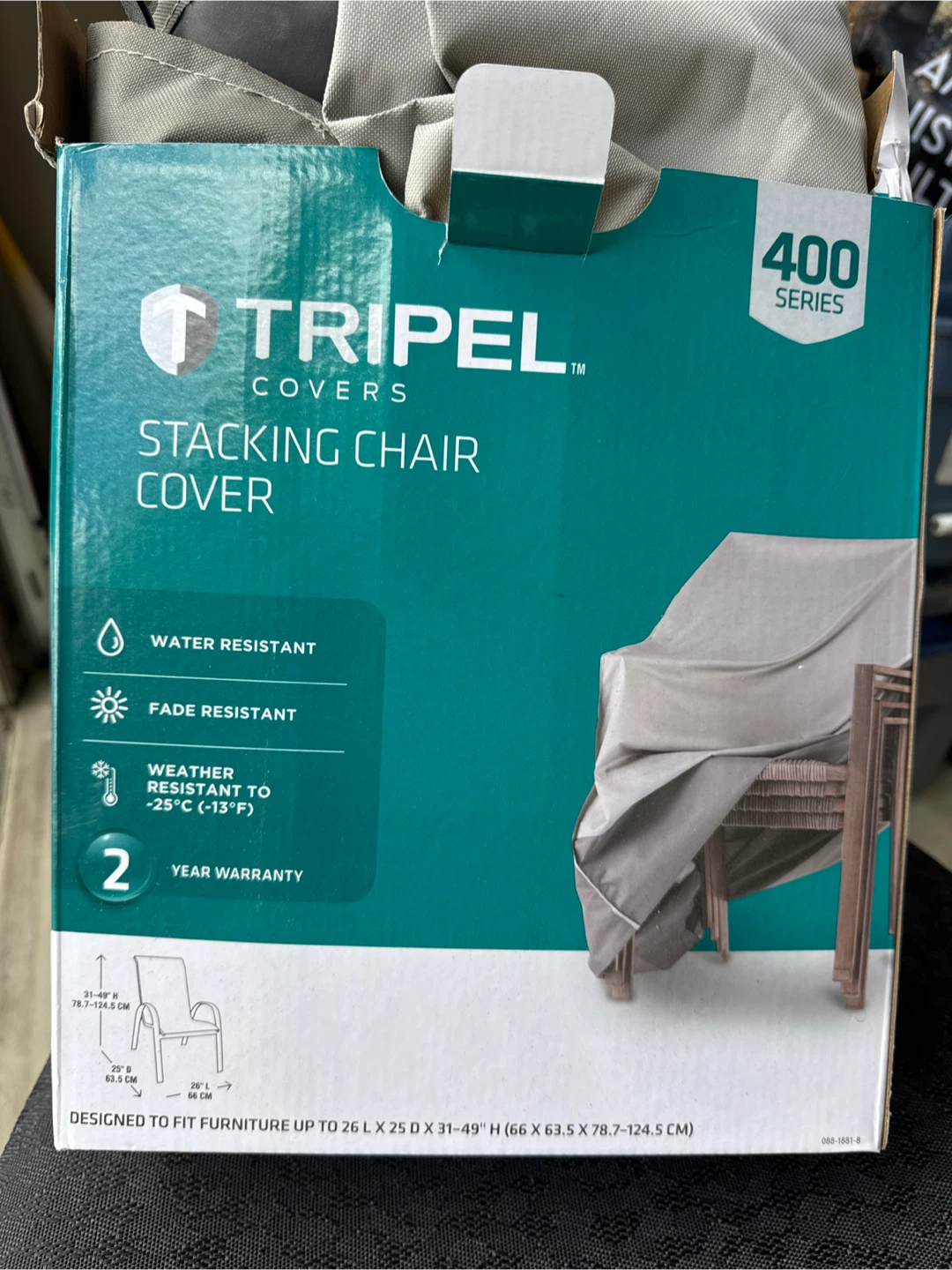 Tripel Covers Stacking Chair Cover