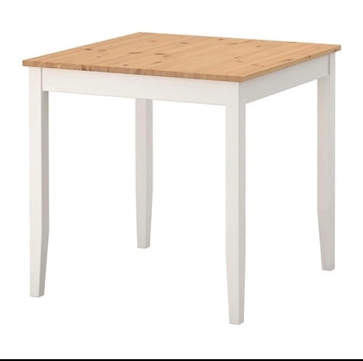 IKEA White and wood table