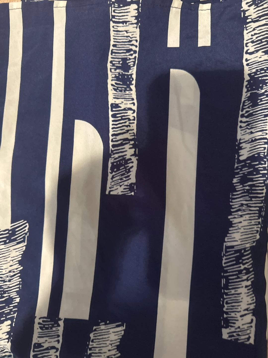 Blue and White Striped Blouse - photo 2