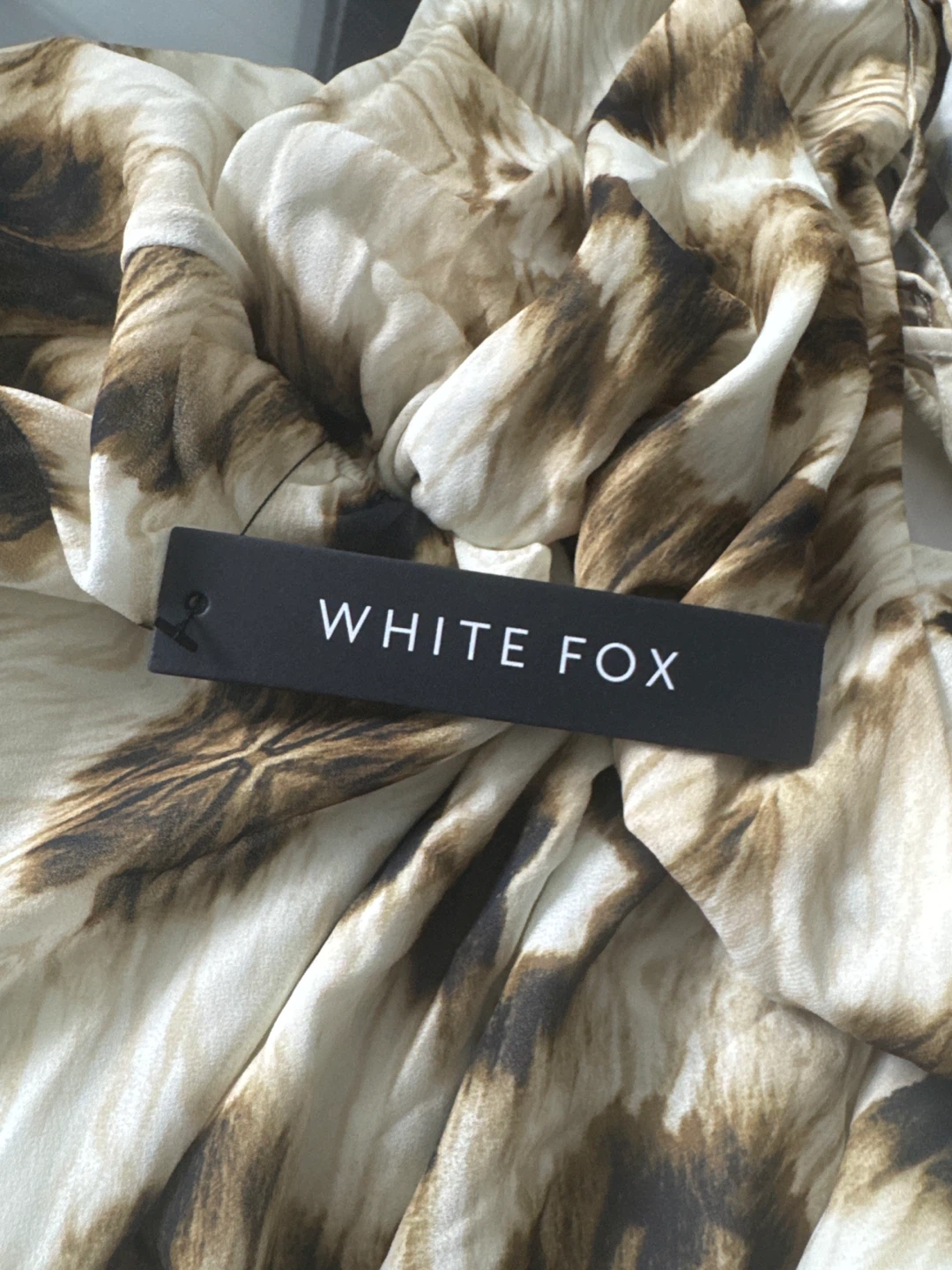 White Fox “Time Of My Life” Halter Mini Dress NWT - photo 3