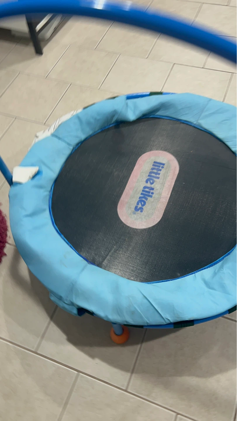 Little Tikes Blue Indoor Trampoline